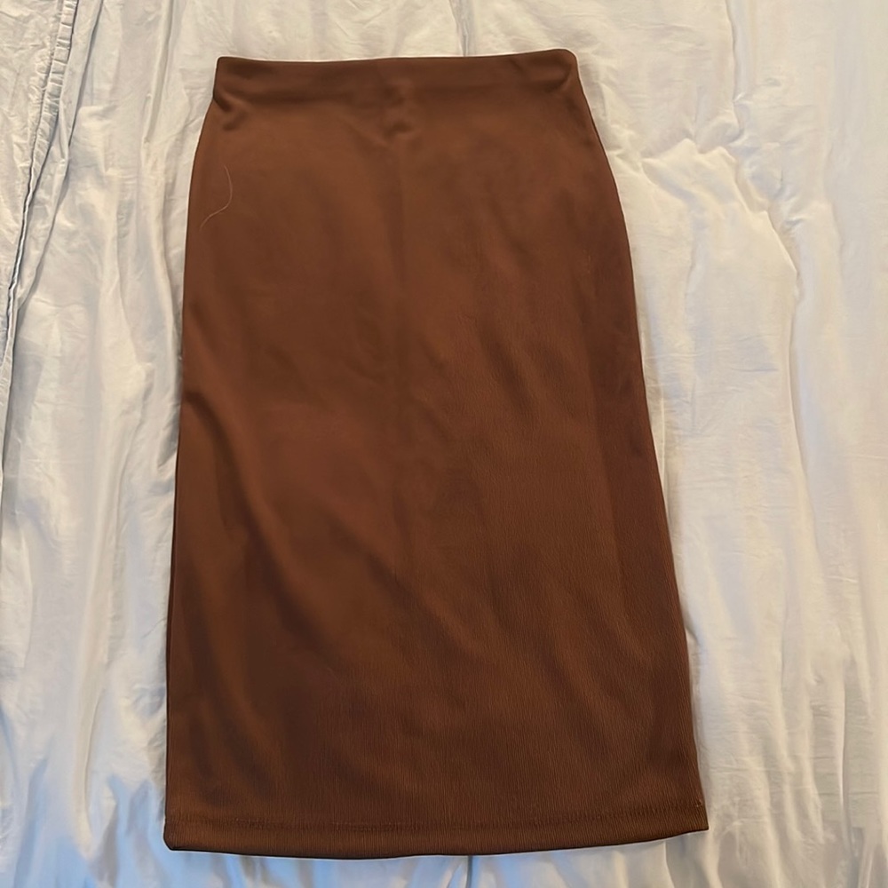 Forever 21 - contemporary fitted skirt.